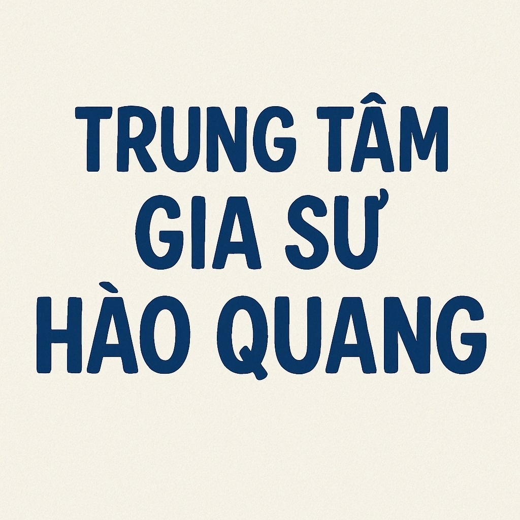 Tiếng Anh Hào Quang - Bạch Mai