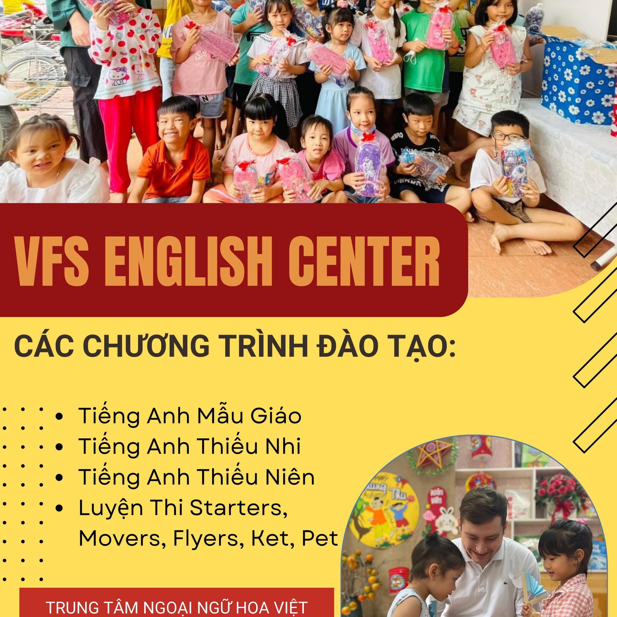 Trung tâm Ngoại Ngữ Hoa Việt - VFS English Center - Vũng Tàu