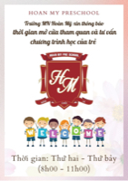 Hệ thống Trường mầm non Hoàn Mỹ (Hoan My Preschool) - Tân Mai